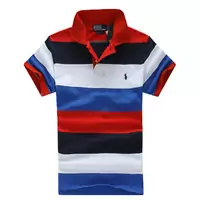 2013 polo ralph lauren t-shirt high neck hommes respirant cotton italy pl1025 black red